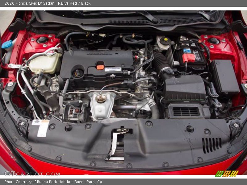 Rallye Red / Black 2020 Honda Civic LX Sedan