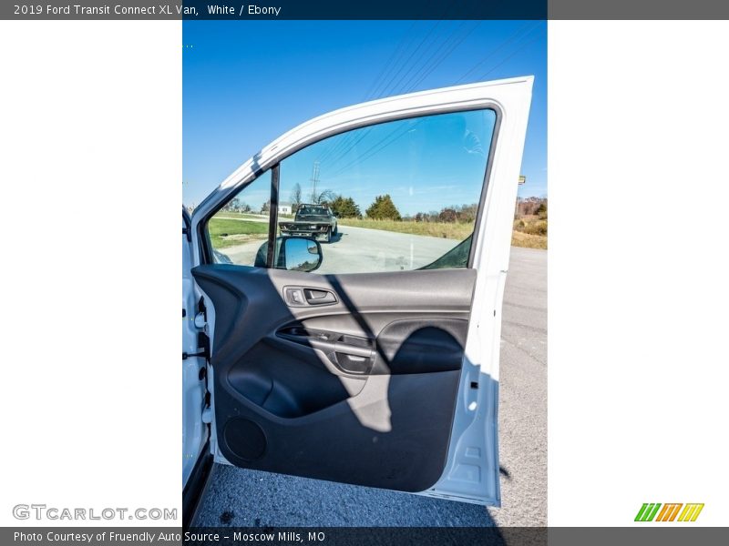 White / Ebony 2019 Ford Transit Connect XL Van