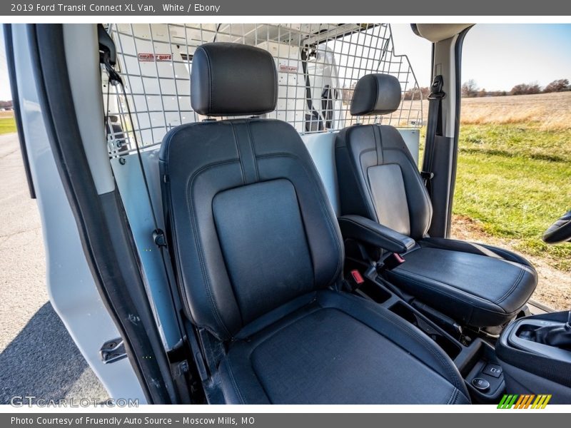 White / Ebony 2019 Ford Transit Connect XL Van