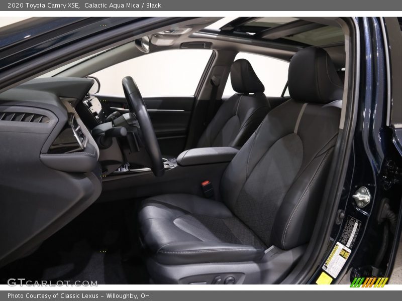 Galactic Aqua Mica / Black 2020 Toyota Camry XSE