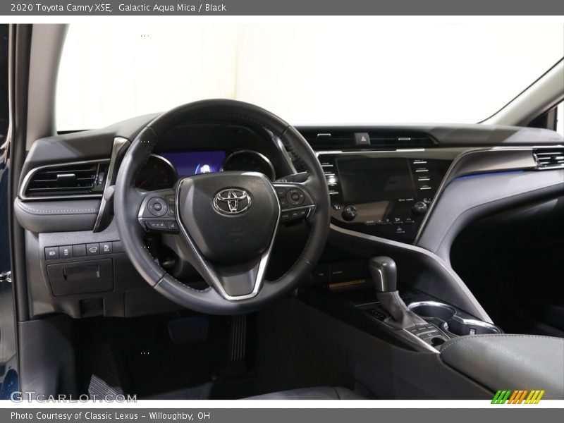 Galactic Aqua Mica / Black 2020 Toyota Camry XSE
