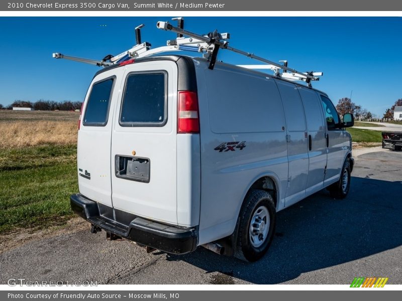 Summit White / Medium Pewter 2010 Chevrolet Express 3500 Cargo Van