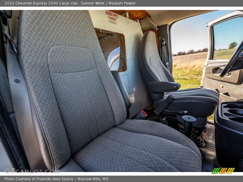 Summit White / Medium Pewter 2010 Chevrolet Express 3500 Cargo Van
