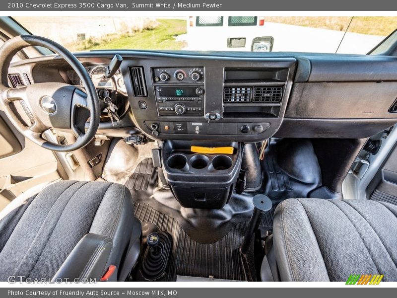 Summit White / Medium Pewter 2010 Chevrolet Express 3500 Cargo Van