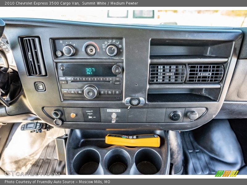 Summit White / Medium Pewter 2010 Chevrolet Express 3500 Cargo Van
