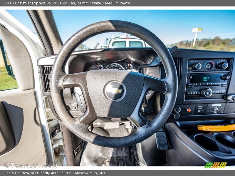 Summit White / Medium Pewter 2010 Chevrolet Express 3500 Cargo Van