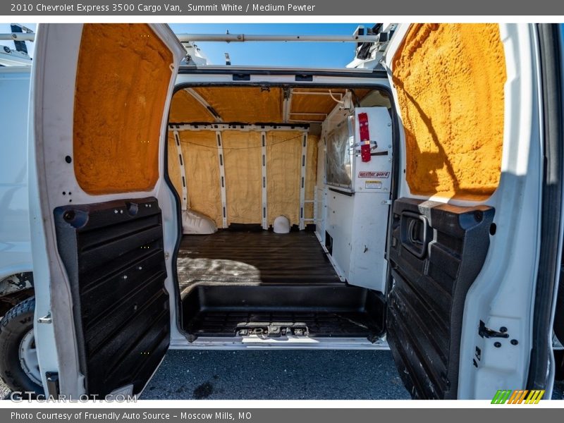 Summit White / Medium Pewter 2010 Chevrolet Express 3500 Cargo Van