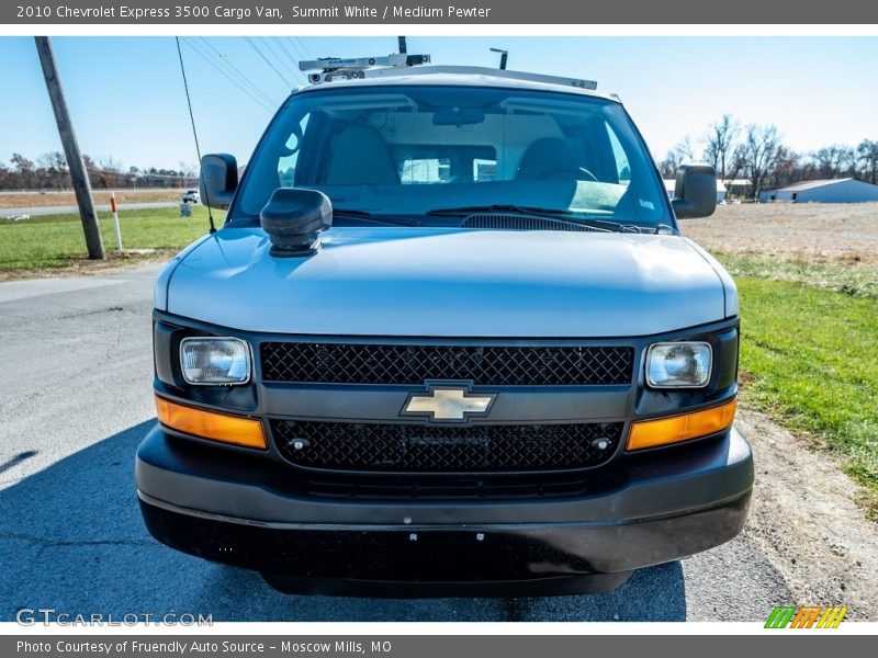 Summit White / Medium Pewter 2010 Chevrolet Express 3500 Cargo Van