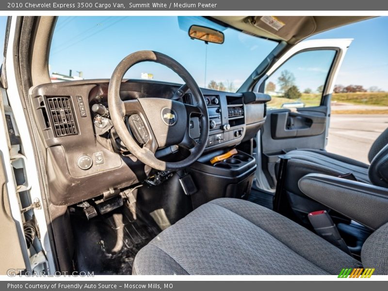 Summit White / Medium Pewter 2010 Chevrolet Express 3500 Cargo Van