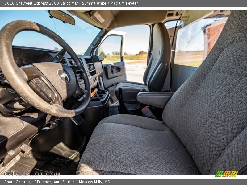 Summit White / Medium Pewter 2010 Chevrolet Express 3500 Cargo Van