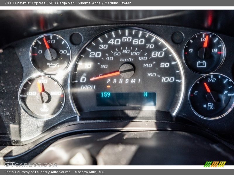 Summit White / Medium Pewter 2010 Chevrolet Express 3500 Cargo Van
