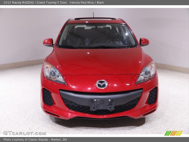 Velocity Red Mica / Black 2013 Mazda MAZDA3 i Grand Touring 5 Door