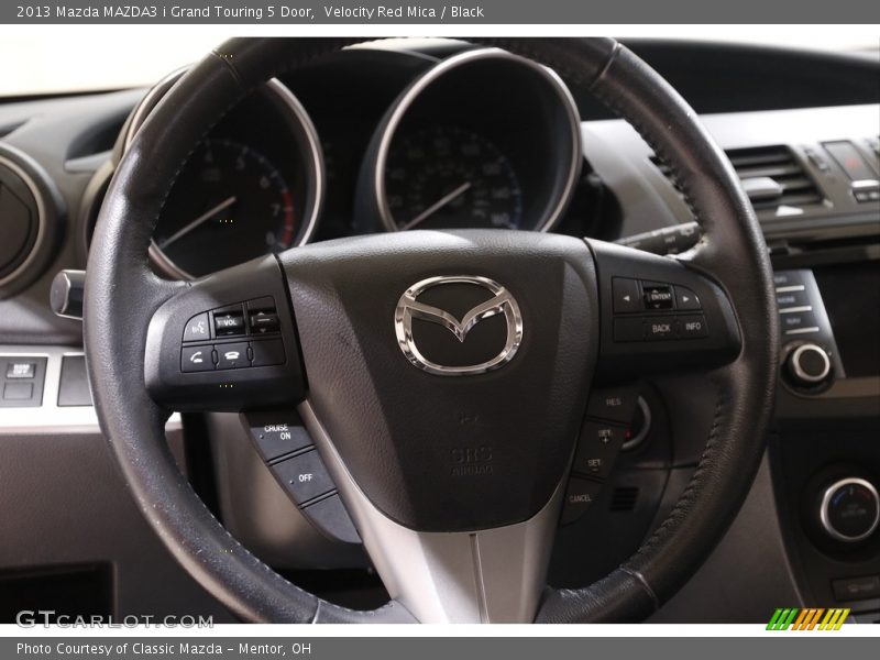  2013 MAZDA3 i Grand Touring 5 Door Steering Wheel