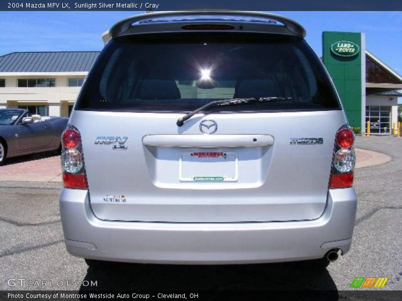 Sunlight Silver Metallic / Gray 2004 Mazda MPV LX