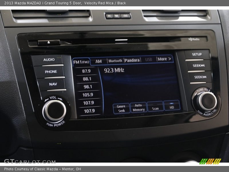 Audio System of 2013 MAZDA3 i Grand Touring 5 Door