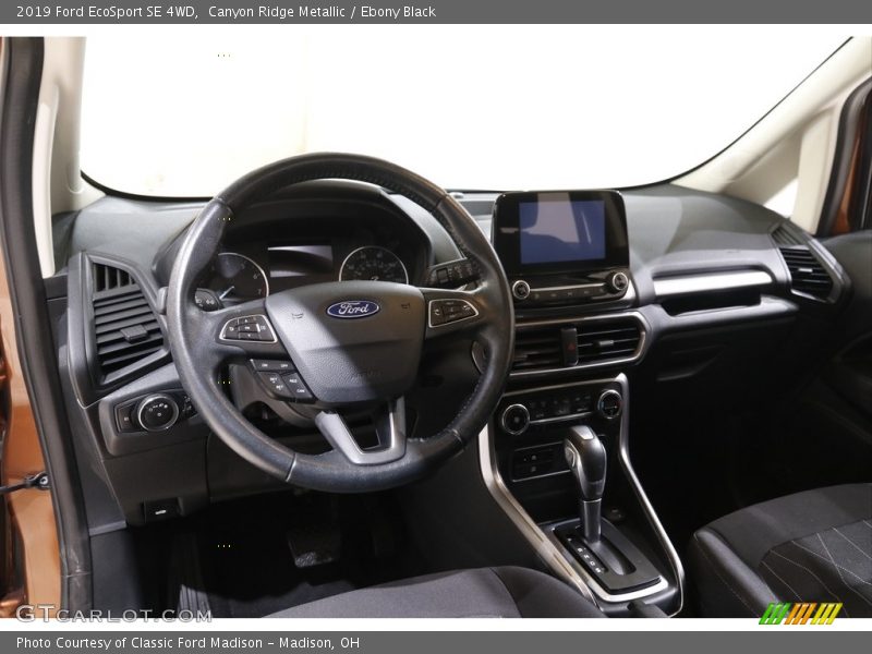 Canyon Ridge Metallic / Ebony Black 2019 Ford EcoSport SE 4WD