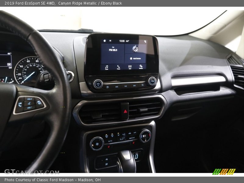 Canyon Ridge Metallic / Ebony Black 2019 Ford EcoSport SE 4WD