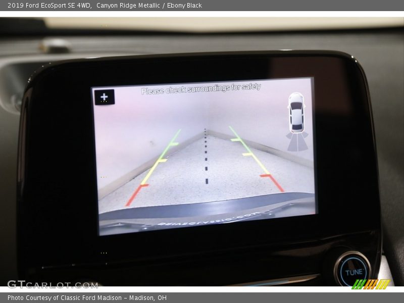Canyon Ridge Metallic / Ebony Black 2019 Ford EcoSport SE 4WD