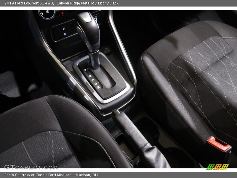 Canyon Ridge Metallic / Ebony Black 2019 Ford EcoSport SE 4WD
