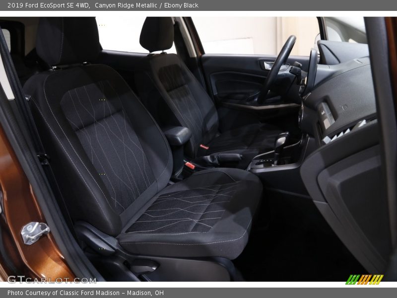 Canyon Ridge Metallic / Ebony Black 2019 Ford EcoSport SE 4WD