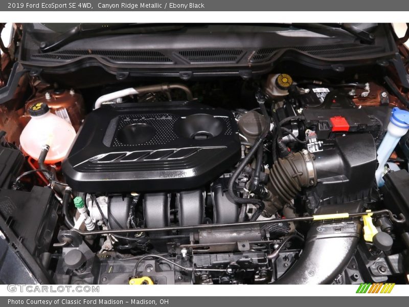 Canyon Ridge Metallic / Ebony Black 2019 Ford EcoSport SE 4WD