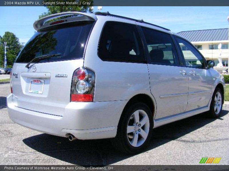 Sunlight Silver Metallic / Gray 2004 Mazda MPV LX