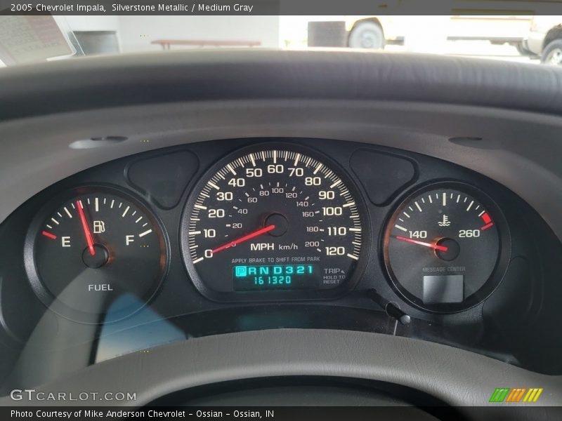 Silverstone Metallic / Medium Gray 2005 Chevrolet Impala