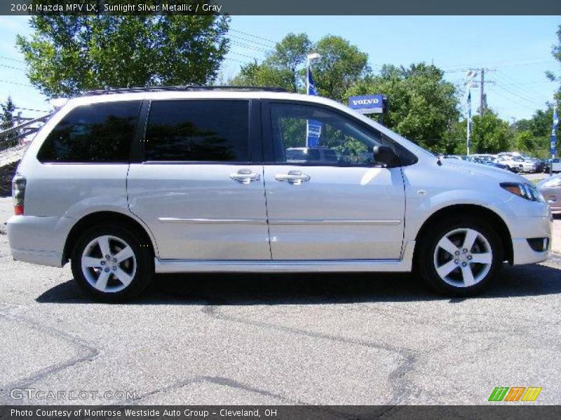 Sunlight Silver Metallic / Gray 2004 Mazda MPV LX