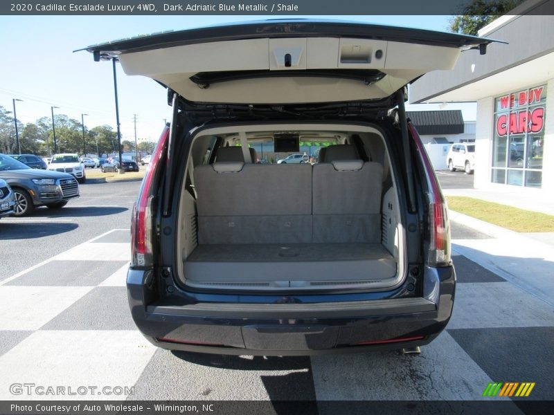 Dark Adriatic Blue Metallic / Shale 2020 Cadillac Escalade Luxury 4WD