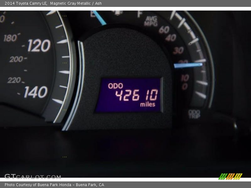 Magnetic Gray Metallic / Ash 2014 Toyota Camry LE
