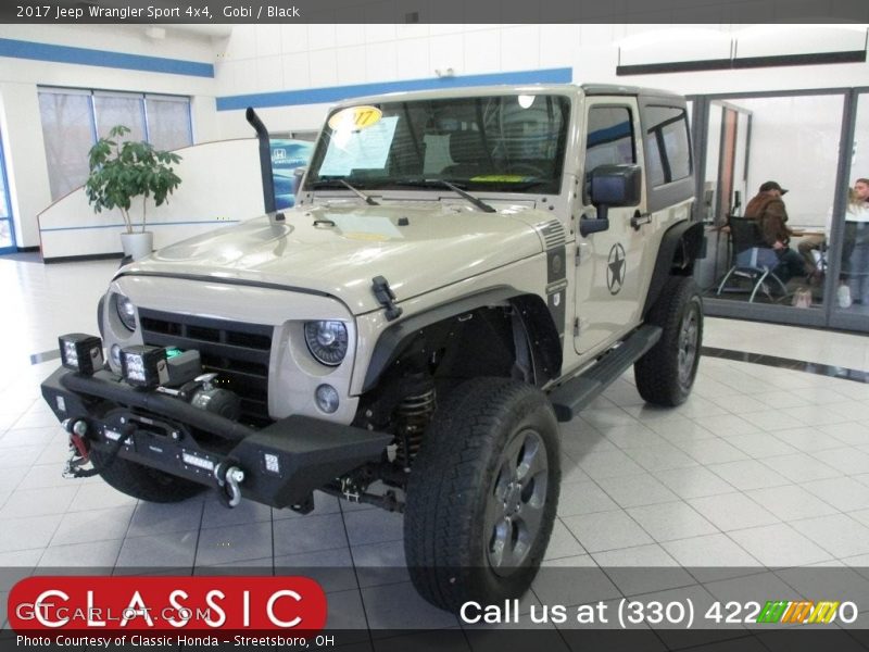 Gobi / Black 2017 Jeep Wrangler Sport 4x4