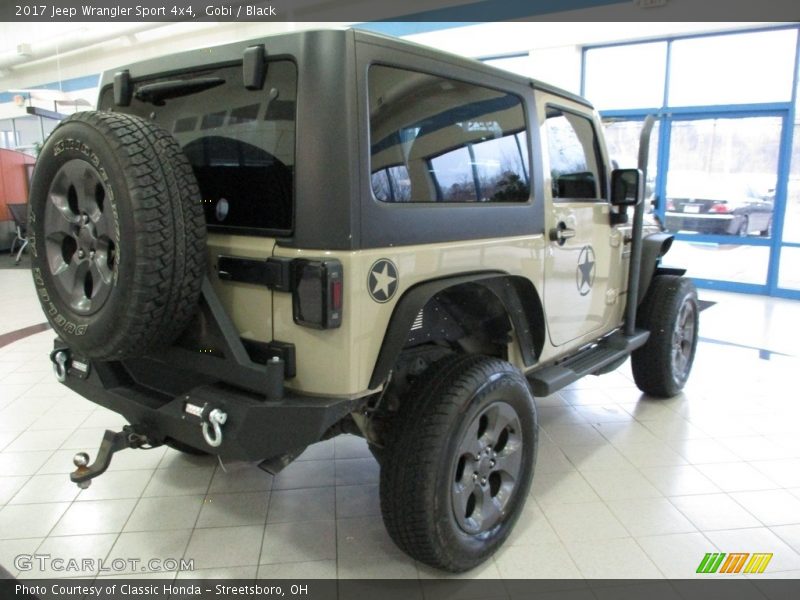 Gobi / Black 2017 Jeep Wrangler Sport 4x4