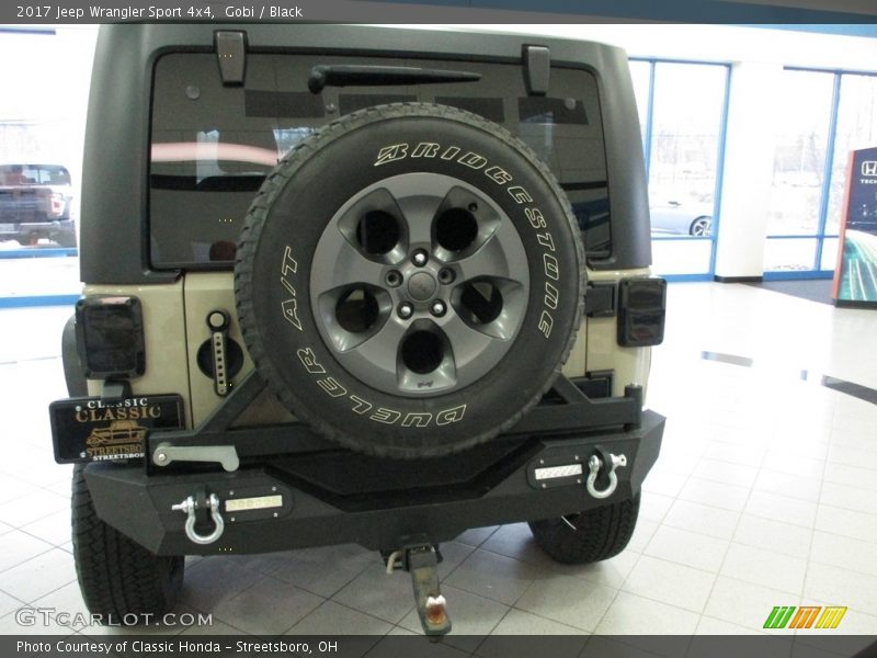 Gobi / Black 2017 Jeep Wrangler Sport 4x4
