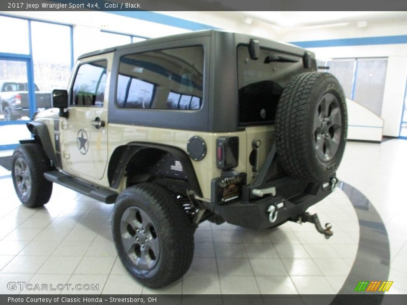 Gobi / Black 2017 Jeep Wrangler Sport 4x4