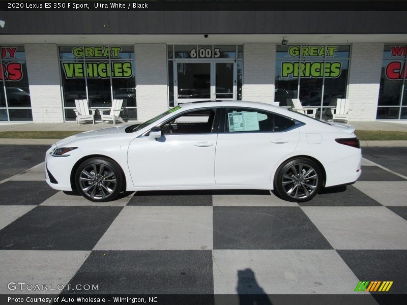 Ultra White / Black 2020 Lexus ES 350 F Sport