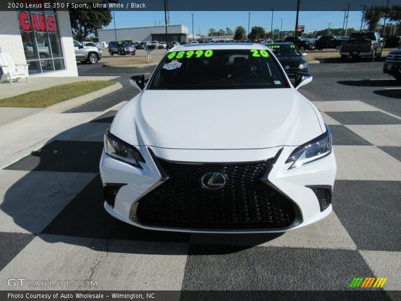 Ultra White / Black 2020 Lexus ES 350 F Sport