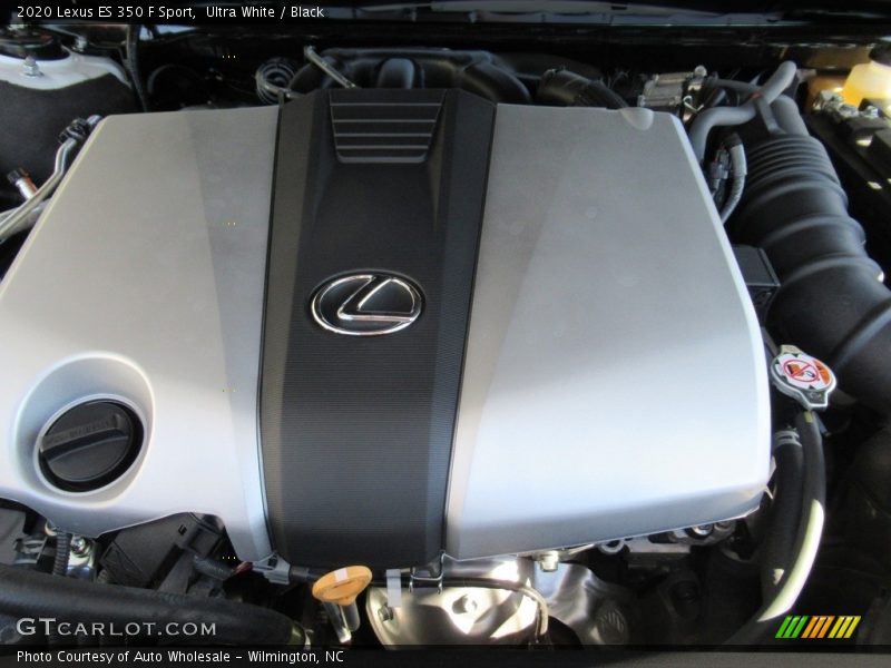 Ultra White / Black 2020 Lexus ES 350 F Sport