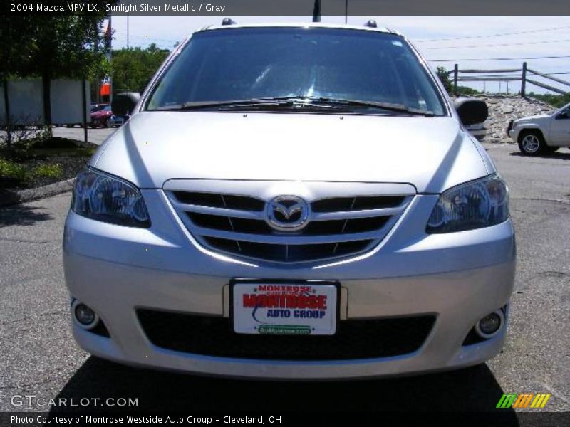 Sunlight Silver Metallic / Gray 2004 Mazda MPV LX