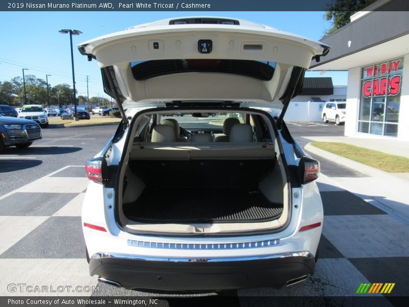 Pearl White Tricoat / Cashmere 2019 Nissan Murano Platinum AWD