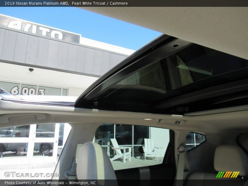 Pearl White Tricoat / Cashmere 2019 Nissan Murano Platinum AWD