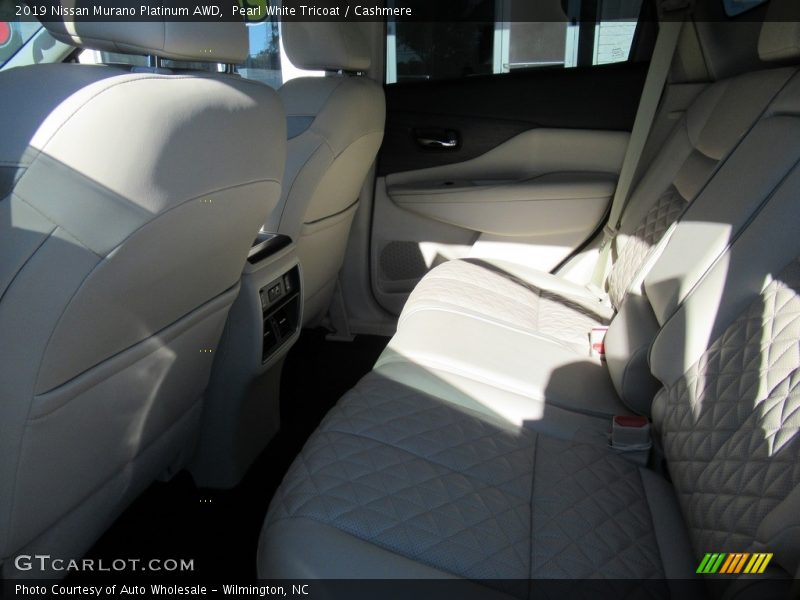 Pearl White Tricoat / Cashmere 2019 Nissan Murano Platinum AWD
