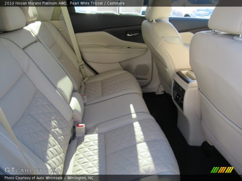 Pearl White Tricoat / Cashmere 2019 Nissan Murano Platinum AWD