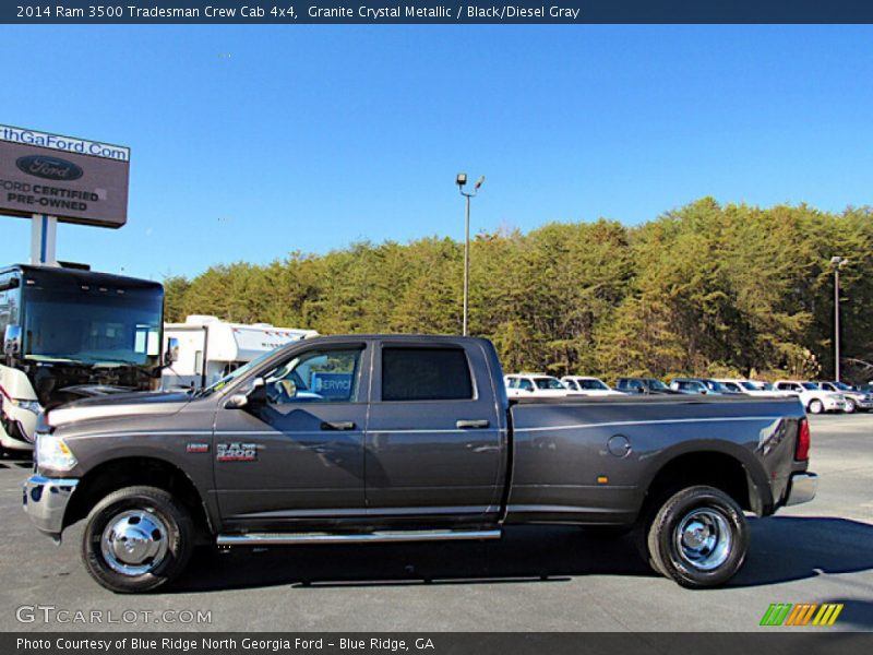 Granite Crystal Metallic / Black/Diesel Gray 2014 Ram 3500 Tradesman Crew Cab 4x4