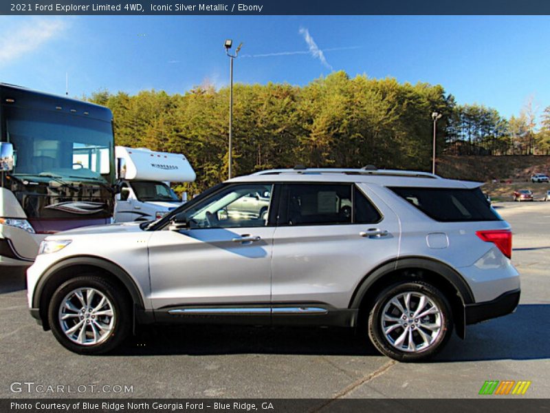  2021 Explorer Limited 4WD Iconic Silver Metallic