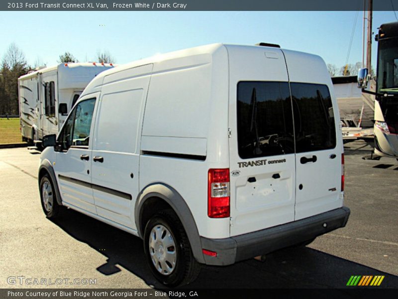 Frozen White / Dark Gray 2013 Ford Transit Connect XL Van