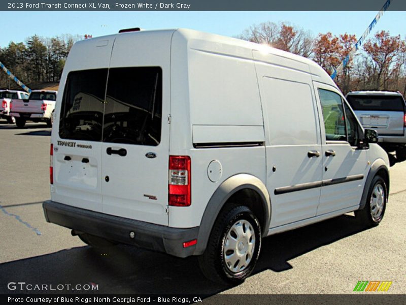 Frozen White / Dark Gray 2013 Ford Transit Connect XL Van