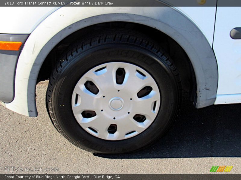 Frozen White / Dark Gray 2013 Ford Transit Connect XL Van