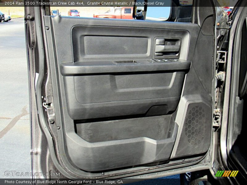Granite Crystal Metallic / Black/Diesel Gray 2014 Ram 3500 Tradesman Crew Cab 4x4
