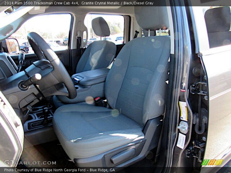 Granite Crystal Metallic / Black/Diesel Gray 2014 Ram 3500 Tradesman Crew Cab 4x4