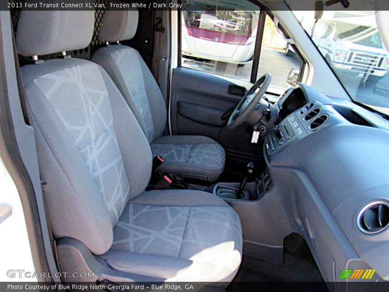 Frozen White / Dark Gray 2013 Ford Transit Connect XL Van